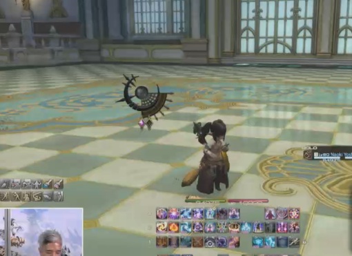 Nova Crystallis Yoshida Showed Off A Bunch Of New Emotes A Sweeping Emote Eat An Apple And Onigiri A Spooky Emote And The Painting Emote Similar To The One You