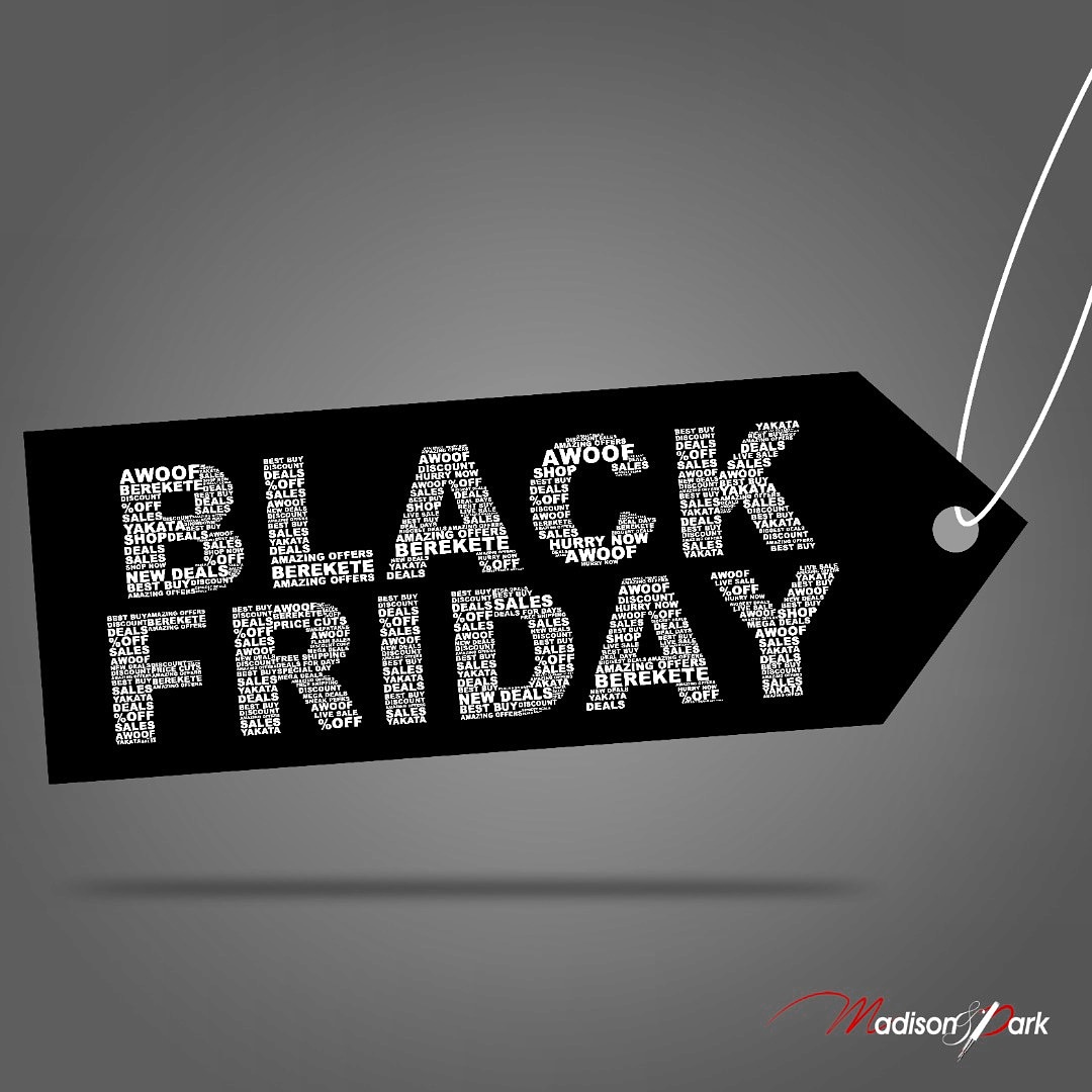 MadnPark's tweet photo. It's #BlackFriday 🎉

Reply with as many words and phrases as you can see to find out the deals we have for you😉

Feel free to share as well. This should be fun 💃🏿💃🏿

#BlackFriday #explore https://t.co/SvFYHZISZd