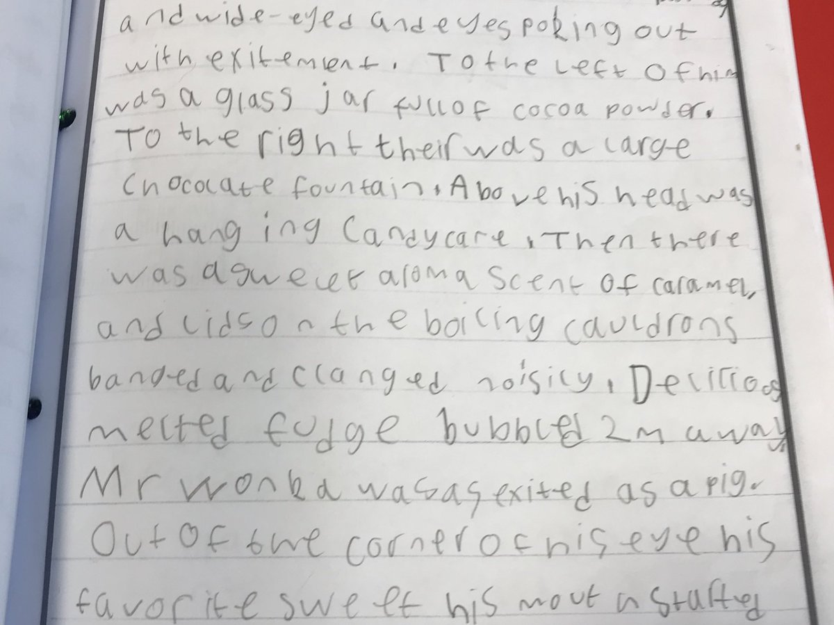 NewSwannington's tweet photo. 💫Amazing Charlie and the Chocolate Factory writing in Y3 🖊 https://t.co/KMDHg4yzHj