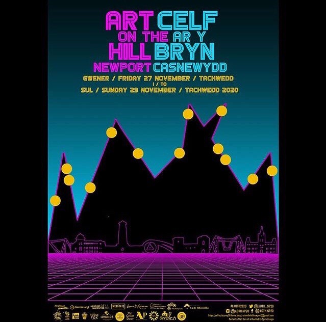 Taking part in #artonthehill2020
<a href="/AOTH_NP20/">ArtOnTheHill Newport</a> 

Art is up 27th - 29th November