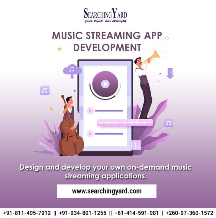 YardSearching's tweet image. Design & Develop your on-demand music streaming mobile application.
Contact Us Today...
#mobileappbuilder #mobileappsbuilder #mobileappsdeveloper #mobileappsdesign #mobileappdevelopers #mobileappdev