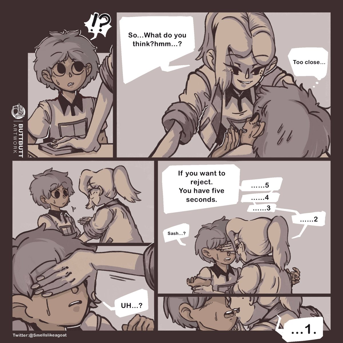 Smellslikeagoat's tweet photo. It's too romantic for me🤪🤪🤪🤪
#sashanne #amphibiafanart #amphibia https://t.co/eR2cs6CCt6