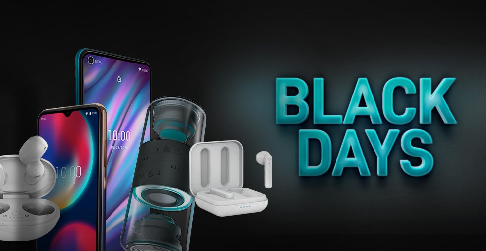 ⏬ Petit thread pour découvrir nos promotions pour les Wiko Black Days ! 🔥 Offres exclusivements disponibles sur notre boutique. En plus, la livraison offerte ✌️.