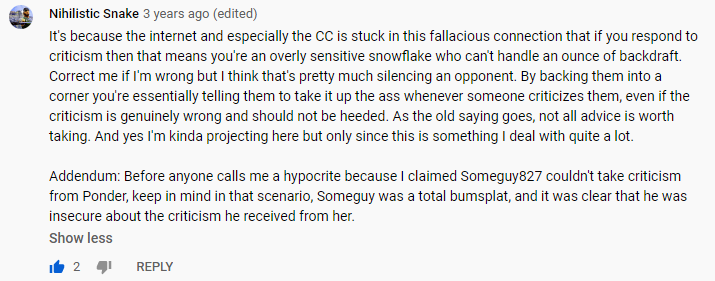 Kirk_Man_1701's tweet photo. I'll be doing a triple commentary on the guy tackling three of his videos which are each a few minutes long in one commentary video focusing on one fallacious connection that Nihilistic Snake pointed out especially about the Commentary Community. https://t.co/ZwdcRq0lTB