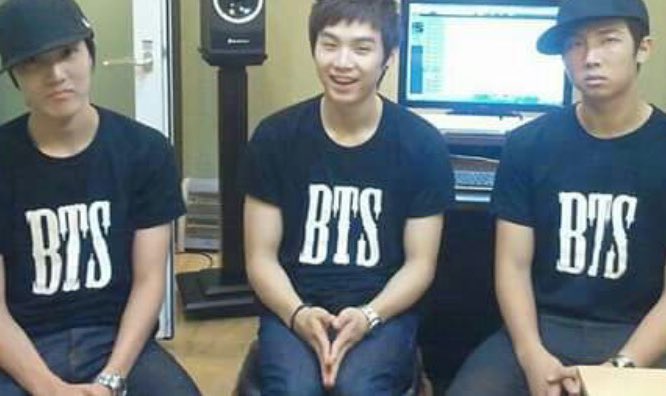 suga decided to audition for BH Ent. He had seen a flyer promoting a rap audition HIT IT and felt that he should give it a try. He had to rap to 1 beat out of 4.Although he didn't win he ended up 2nd place and become as a trainee in 2010 with Namjoon and Hobi.
