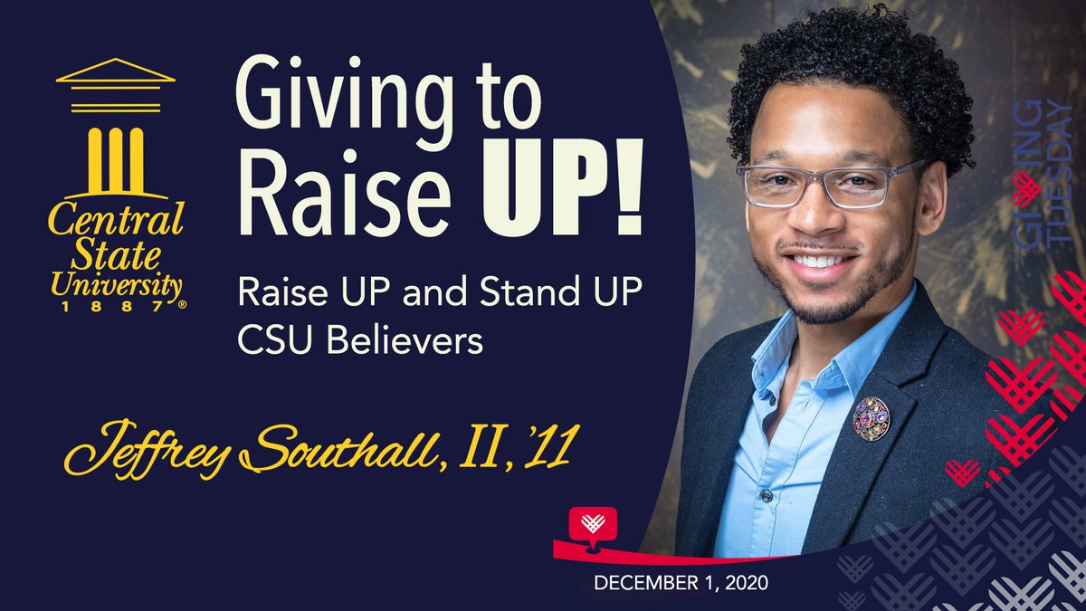 CentralState87's tweet photo. Launching our 10 day countdown to Giving Tuesday with a 10 part series of the Stories of Central State University!
#CentralState87 #CSUBelievers #GivingTuesday #InnovationIsInOurDNA #ForGODForCENTRALForSTATE
https://t.co/JoaeKxJHfM
Listen now!
https://t.co/KhuQP8JIfV https://t.co/cJQoYkkoyD