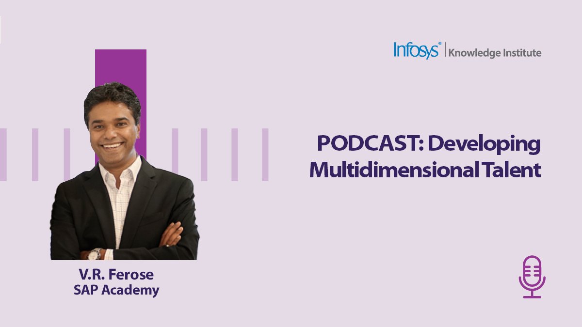 What is the formula for measuring your work life? @VRFerose, SAP Academy, answers that question and gives us an outlook on the post-COVID #workplace. Listen more on this https://t.co/MenxqjcFCw @Infosys_IKI #podcast #InfosysKnowledgeInstitute https://t.co/cNVpo0DnuV