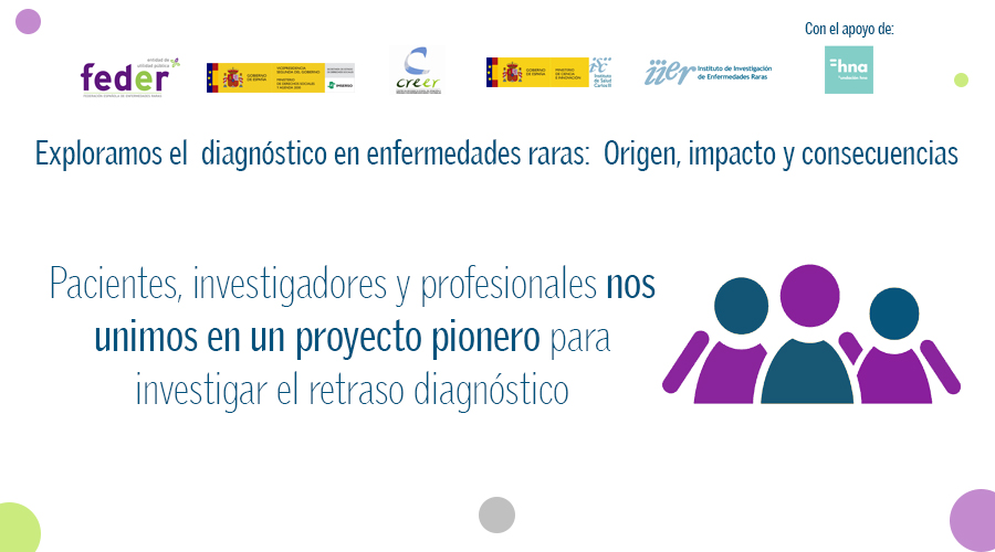 ¿Has participado ya en el estudio pionero que estamos desarrollando junto al IIER del 
<a href="/SaludISCIII/">Instituto de Salud Carlos III (ISCIII)</a> y al 
<a href="/CentroCREER/">Creer Imserso</a> 

🔸  Con tu voz conoceremos más sobre el retraso diagnóstico en España 

Conoce más: tinyurl.com/y76j4cvh