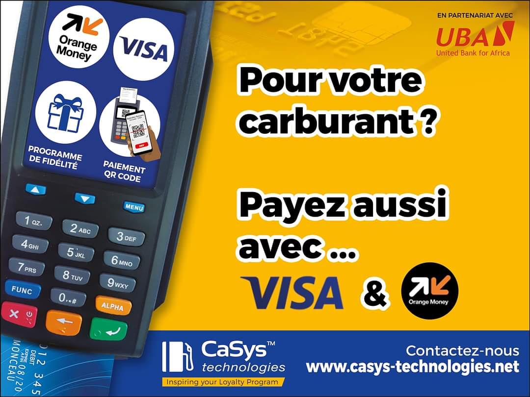 UBA_Cotedivoire's tweet photo. Vous êtes manager dans une compagnie pétrolière et vous souhaitez une solution monétique complète, fiable et simple d’utilisation pour vos équipes ?
Ne cherchez plus ! CaSys Pay est la solution.
Adoptez le TPE CaSys Pay, Prenez de l'avance...
#CaSys #UBACDI https://t.co/vEBwW7LIfV