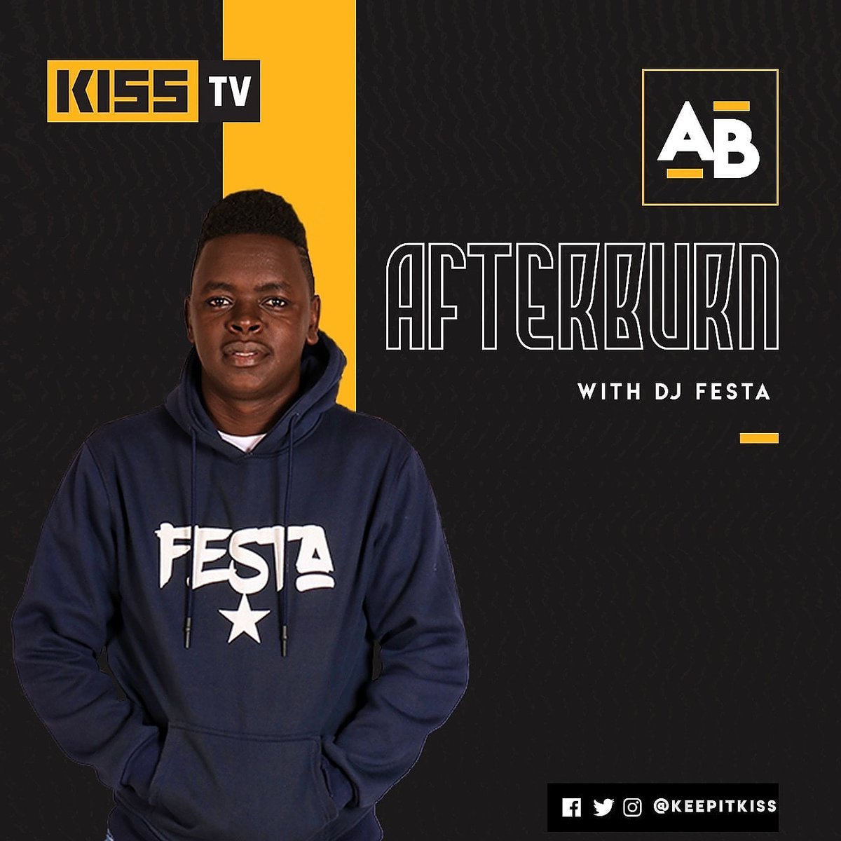 We make your Friday nights Lit🔥✅
We are #teamafterburn 
Tune in tonight from 8-11pm 💯
<a href="/KeepItKiss/">KISS TV KENYA</a> <a href="/AfterburnKISS/">Afterburn</a>