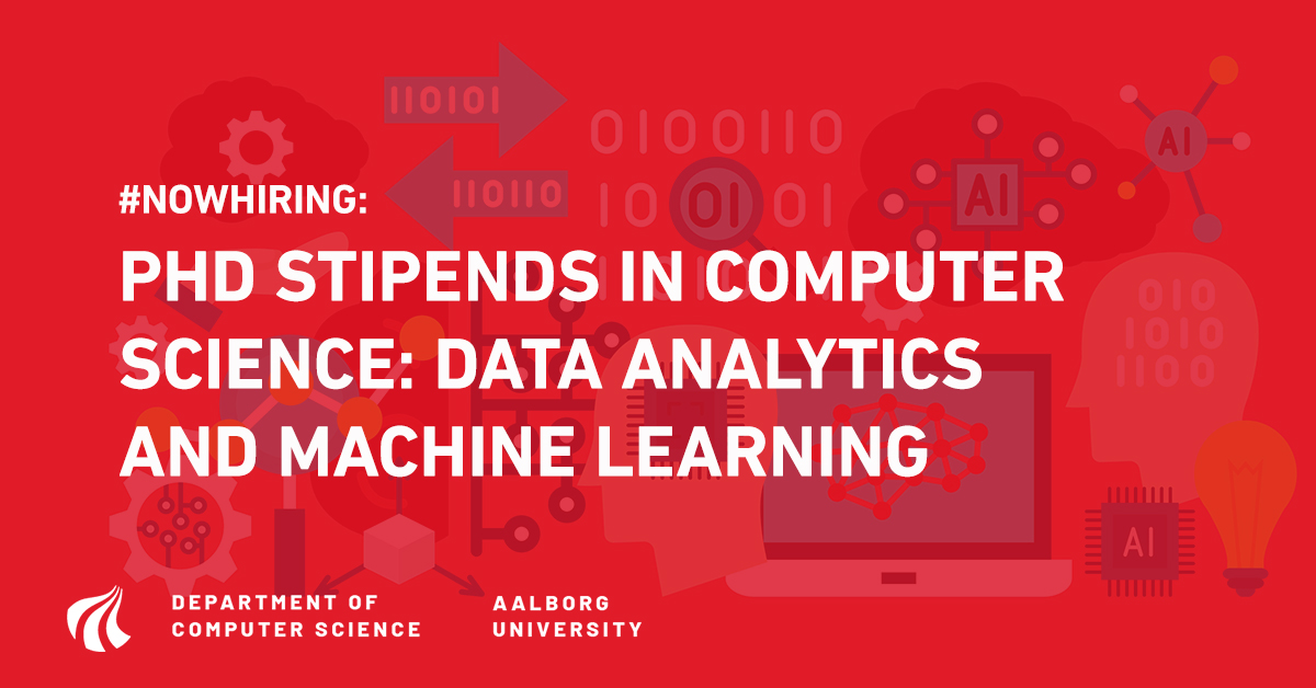 We have a number of available PhD stipends within #DataAnalytics and #MachineLearning. Come join 
<a href="/DaisyAAUdk/">DAISY</a>! #nowhiring 👉 stillinger.aau.dk/vis-stilling/?…
