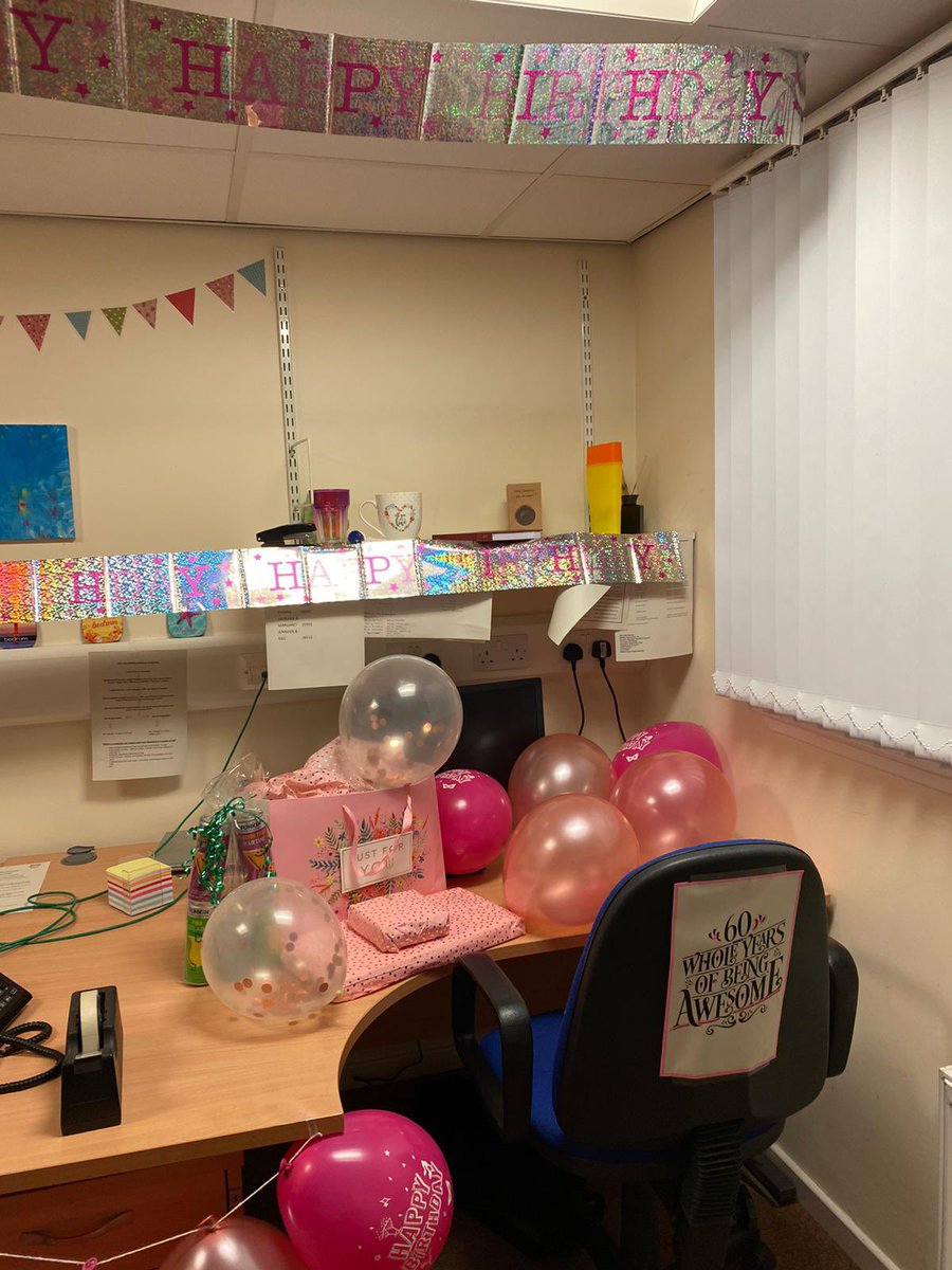 Another day of Celebrations in The Safeguarding Team......Can you guess who is 60???  Its not me before anyone suggests it 🤣🤣🤣