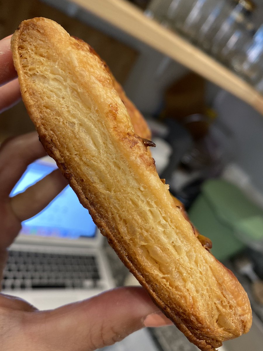 vzhaozhao's tweet photo. I handmade puff pastry and DEB PERELMAN REPLIED TO MY IG STORY "that's amazing for homemade puff!" which is all I needed in 2020 😍 #smittenkitchen https://t.co/TXd1Zx2Ali