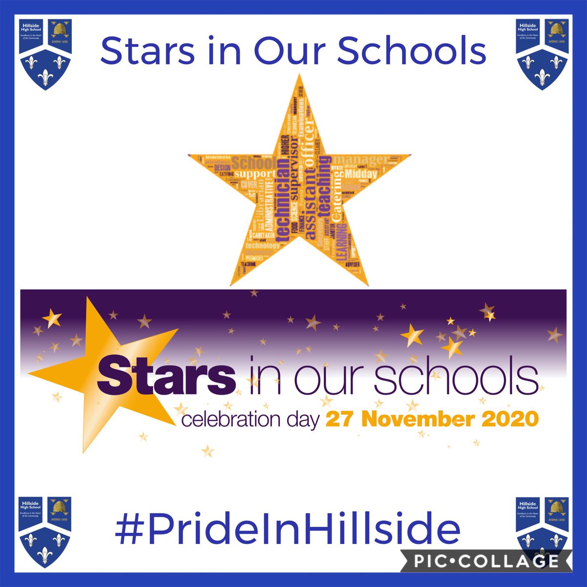 The world is full of stars, and on  #StarsInOurSchools day, we wanted to say a massive THANK YOU! to the biggest and brightest stars around, who all just happen to be Support Staff here at Hillside.We know we’re right when we say you are the best, because our pupils told us so.