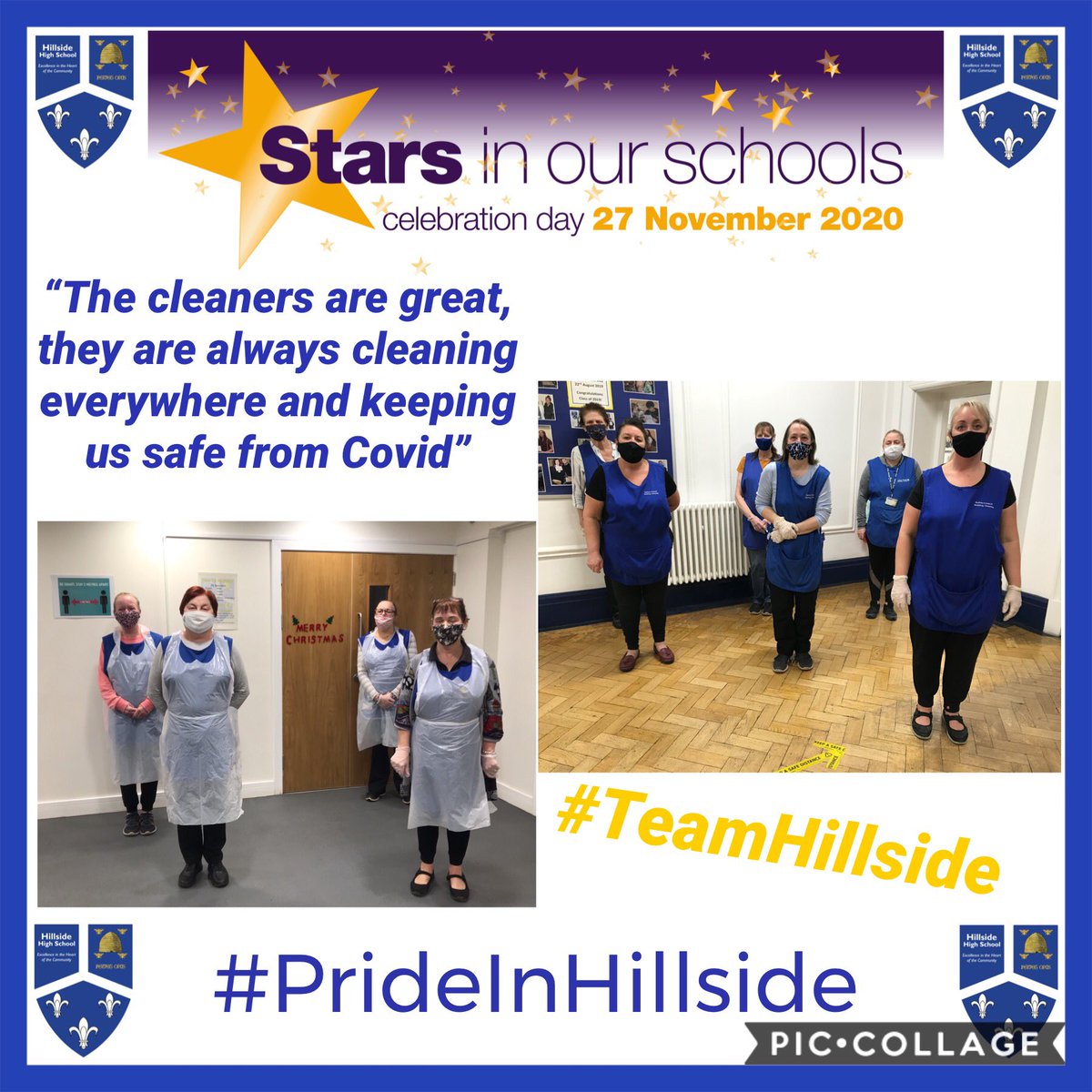 The world is full of stars, and on  #StarsInOurSchools day, we wanted to say a massive THANK YOU! to the biggest and brightest stars around, who all just happen to be Support Staff here at Hillside.We know we’re right when we say you are the best, because our pupils told us so.