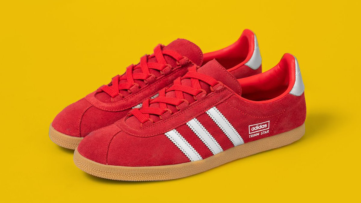 adidas trimm star orange