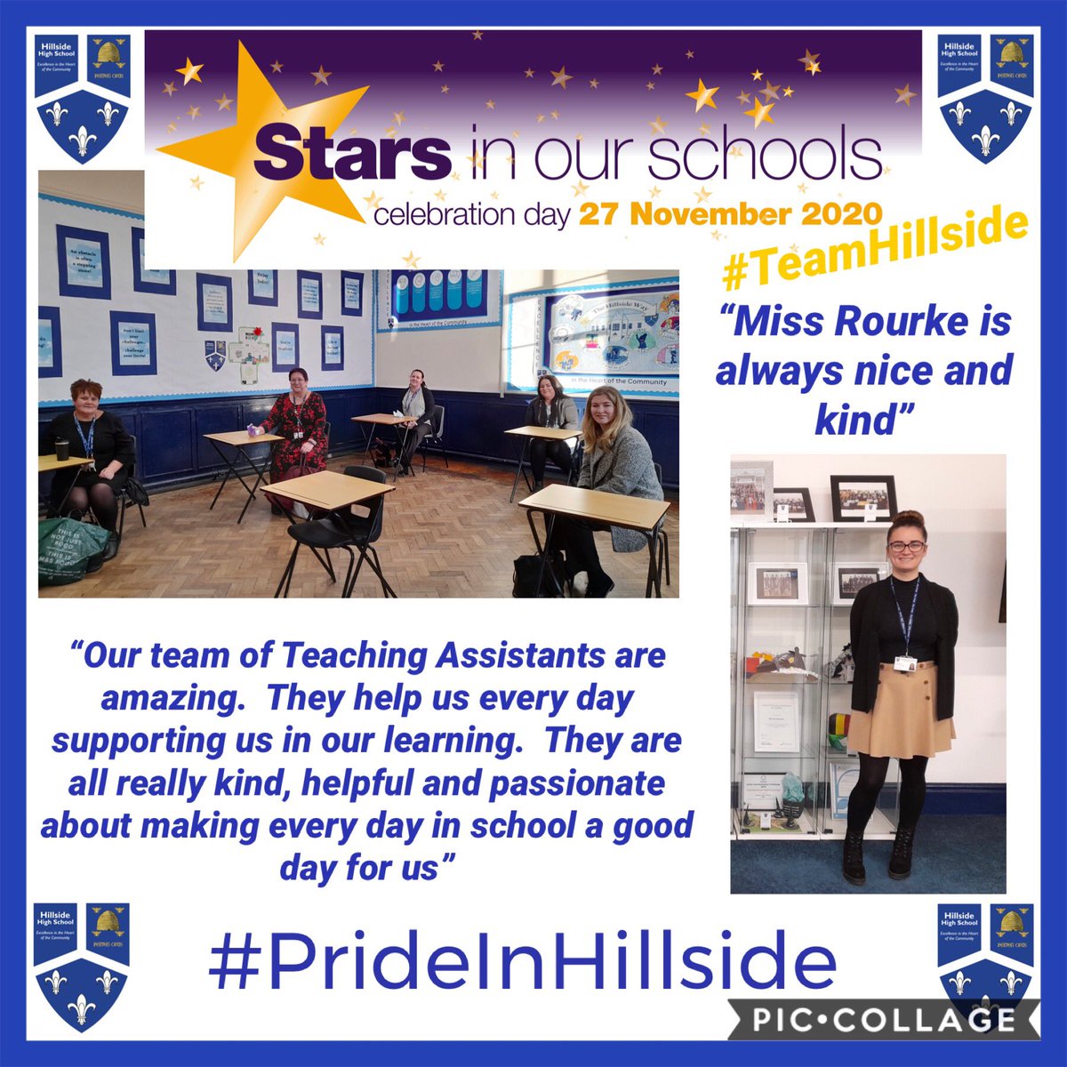 Our amazing school works because you are all in it!All of our Hillside stars received a beautiful mug from  @officebridgehq as a reminder of how important  #TeamHillside is to our community, and to enjoy a well earned cuppa, along with some chocolates... because it’s Friday.