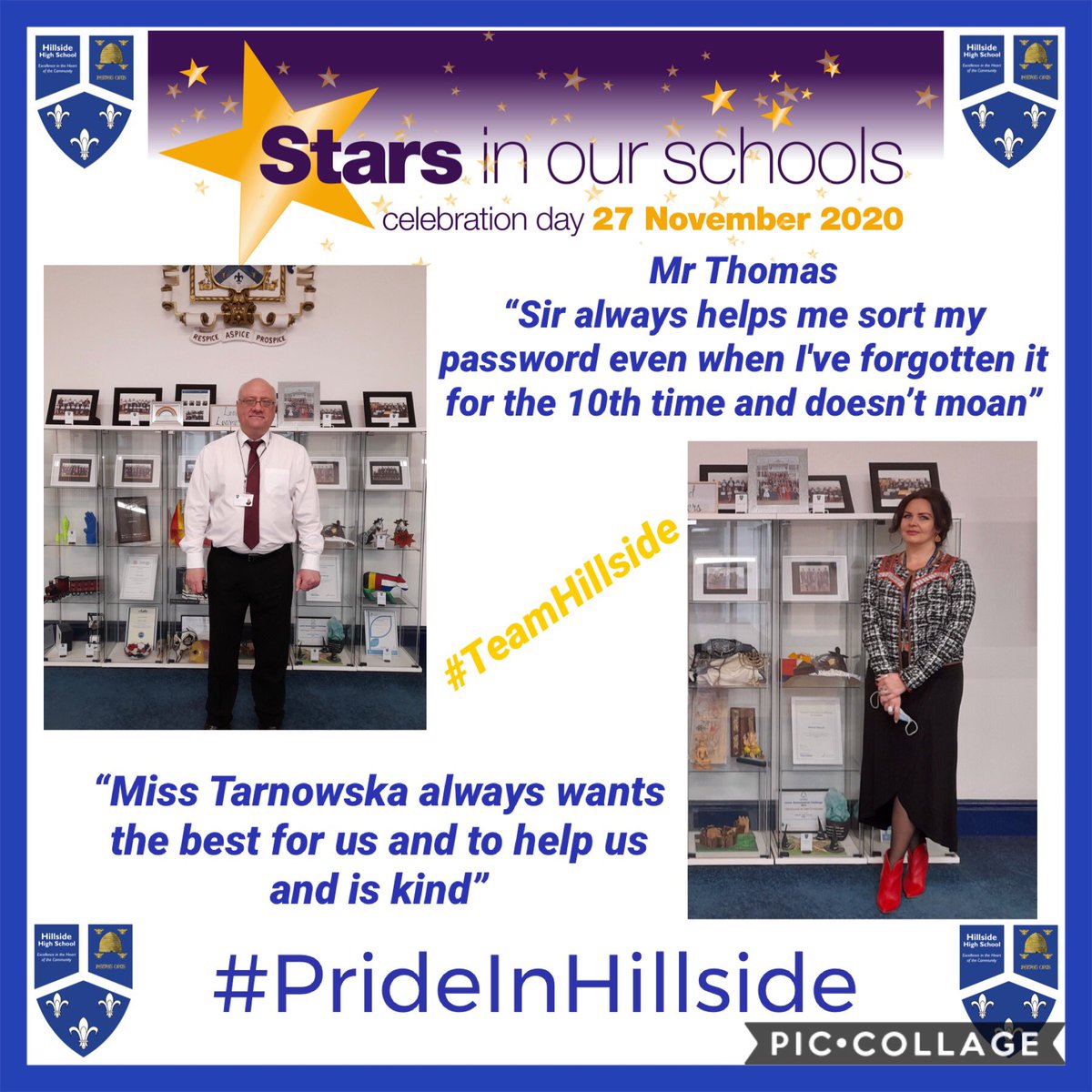 Our amazing school works because you are all in it!All of our Hillside stars received a beautiful mug from  @officebridgehq as a reminder of how important  #TeamHillside is to our community, and to enjoy a well earned cuppa, along with some chocolates... because it’s Friday.