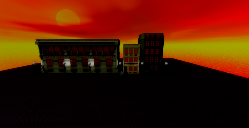 DevRolly's tweet image. Sneak peak of the City revamp for my game! (I have the brightness down so it'll still be a surprise when u see it in-game)

#Roblox #RobloxDev #robloxart #RobloxBuilds #RobloxDesigner