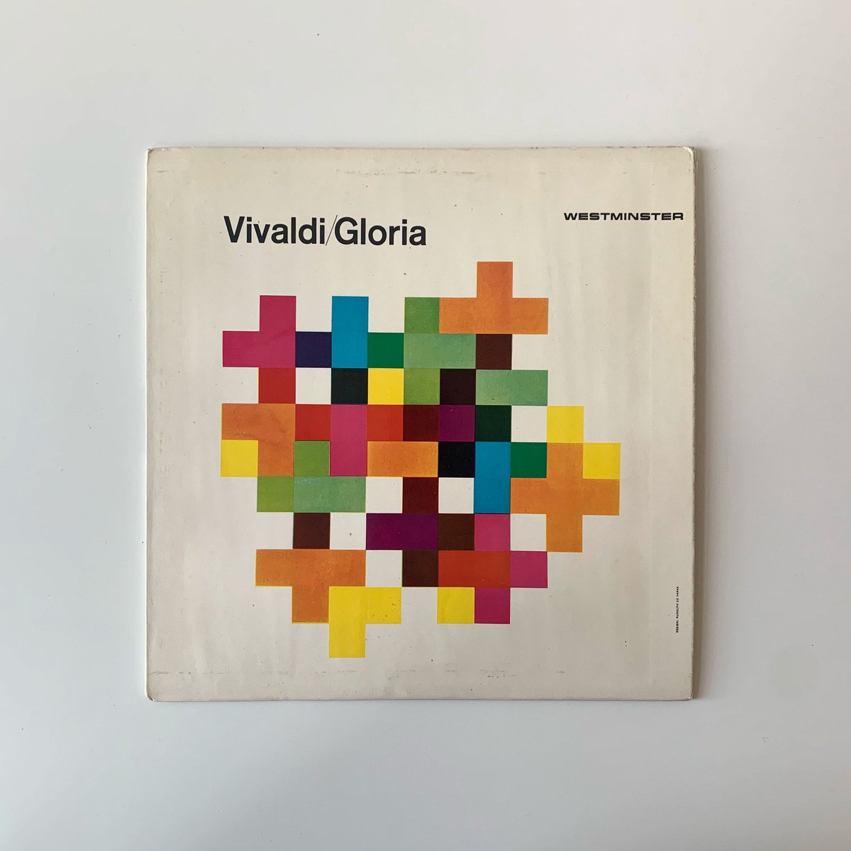 _MattLamont's tweet photo. Vivaldi/Gloria Westminster records 
Design by Rudolph de Harak 

#rupolphdeharok #classicrecords #shapeandpattern https://t.co/Ipwg6uLK6n
