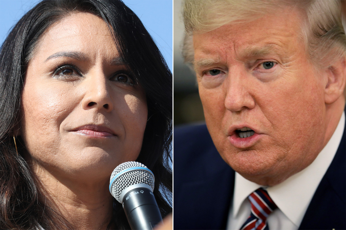 Tulsi Gabbard calls on Trump to pardon Edward Snowden, Julian Assange