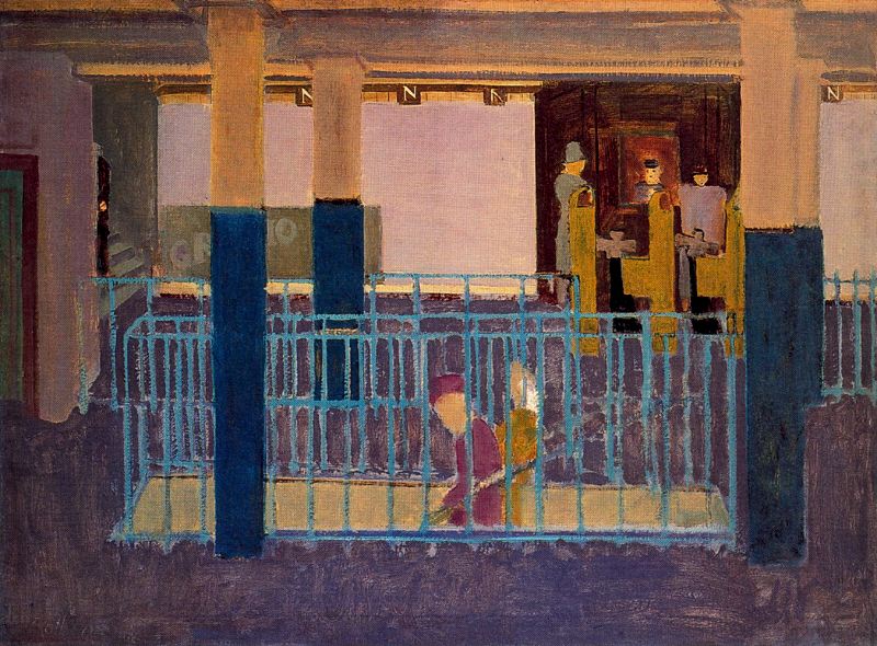 Mark Rothko (@artistrothko) on Twitter photo 27/11/2020 14:25:56 Entance to Subway, 1938 #americanart #markrothko Entance to Subway, 1938 #americanart #markrothko