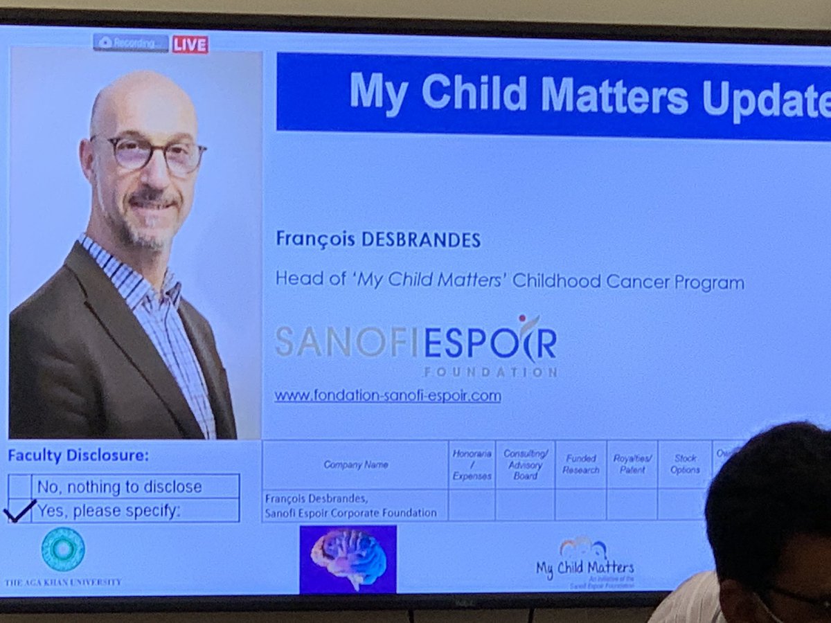 Behind the scenes at the first Pediatric Neuro Oncology Conf in a LMIC! Grateful to amazing team <a href="/AKUGlobal/">Aga Khan University</a> who have put this together,partners <a href="/SickKidsGlobal/">SickKids Global Child Health</a> and foundations such as <a href="/sanofi/">Sanofi</a> for grants in this area such as “My Child Matters” that has improved access to care!