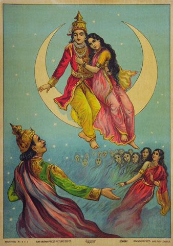 ..vision envisioning the effulgence of moonlight & perform worship services therein, one shall be rid of all mental evils & obtain the grace of Sri Kr̥sṇa.Astronomically also, there is an inherent relation to moon & Rāsa Līla. Moon enjoys with all his wives, the 27 stars.