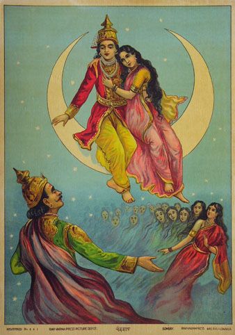 ..vision envisioning the effulgence of moonlight & perform worship services therein, one shall be rid of all mental evils & obtain the grace of Sri Kr̥sṇa.Astronomically also, there is an inherent relation to moon & Rāsa Līla. Moon enjoys with all his wives, the 27 stars.