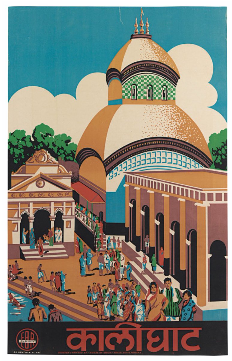Vintage travel posters india