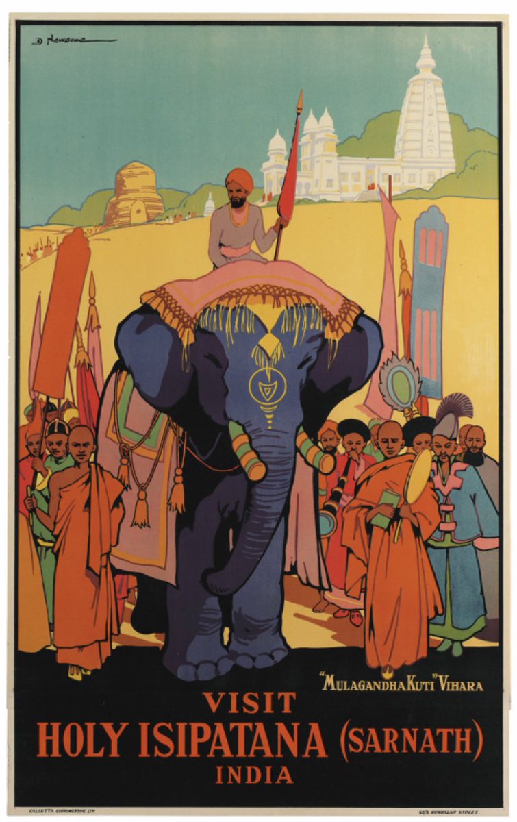 Vintage travel posters india