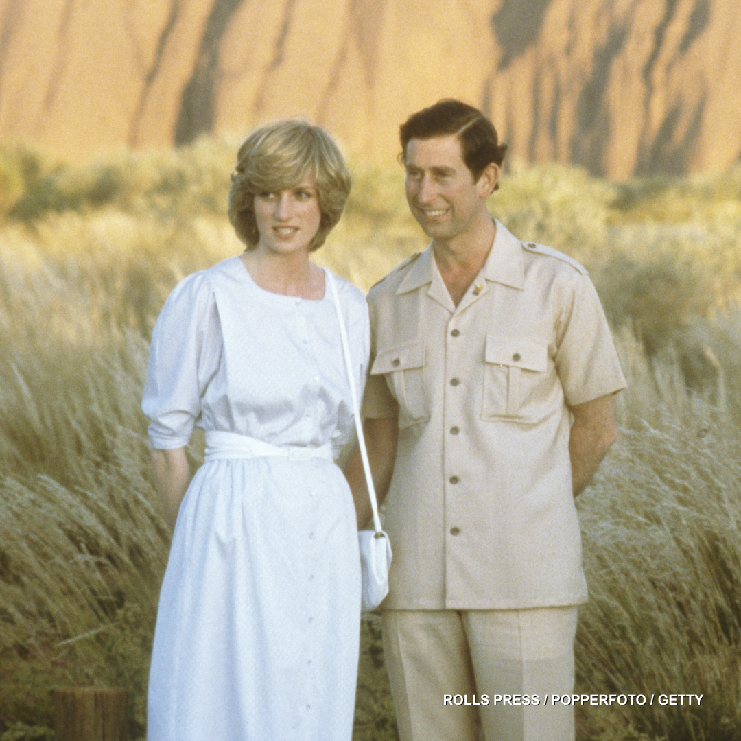 The Crown On Twitter Diana Princess Of Wales And Prince Charles Stand In Front Of Uluru Formerly Known As Ayers Rock During Their Tour Of Australia In March 1983 Https T Co 6tcgrvhu47