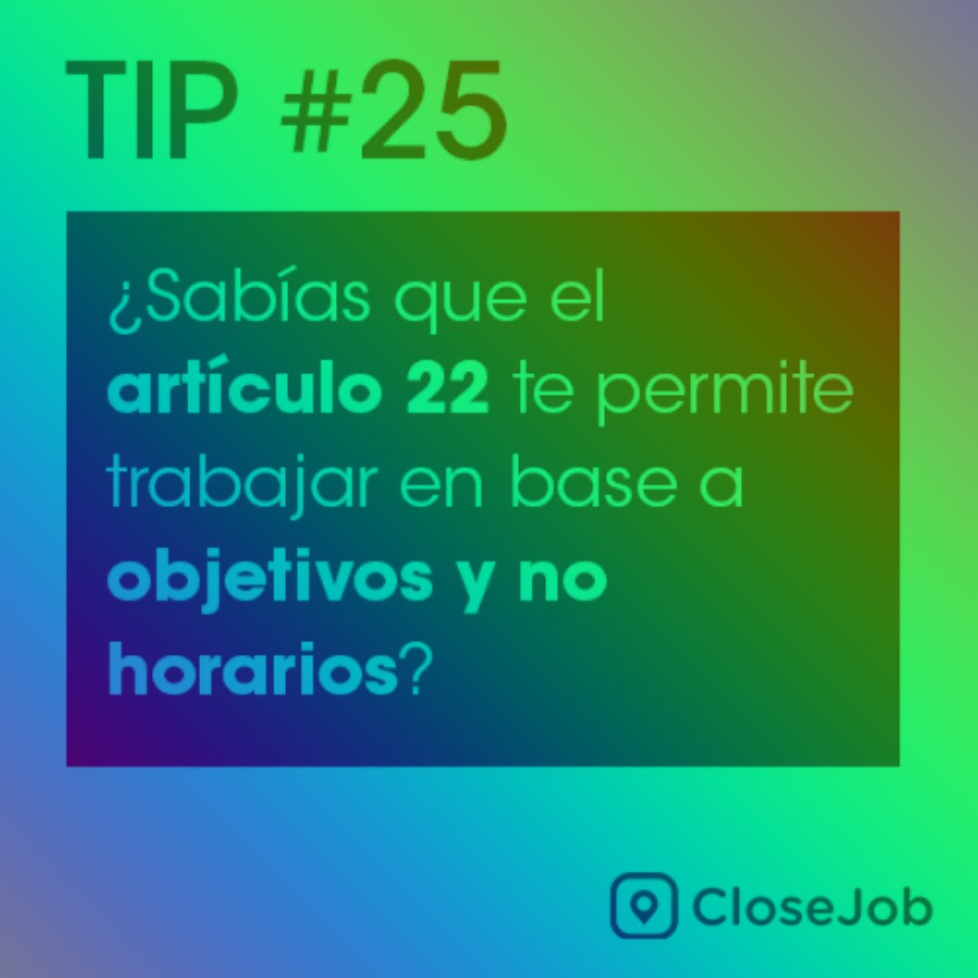 Jobtual's tweet image. Este artículo permite a algunos trabajadores enfocarse en metas y no en horario. ¿Preferirías trabajar por objetivos en vez de horario?

#hhrr #recursoshumanos #hr #covid19 #closejob #getajob #teamwork #worksmart #workhard #hustle #WFH #covid19 #pandemia #rrhh #trabajo #hr #recru