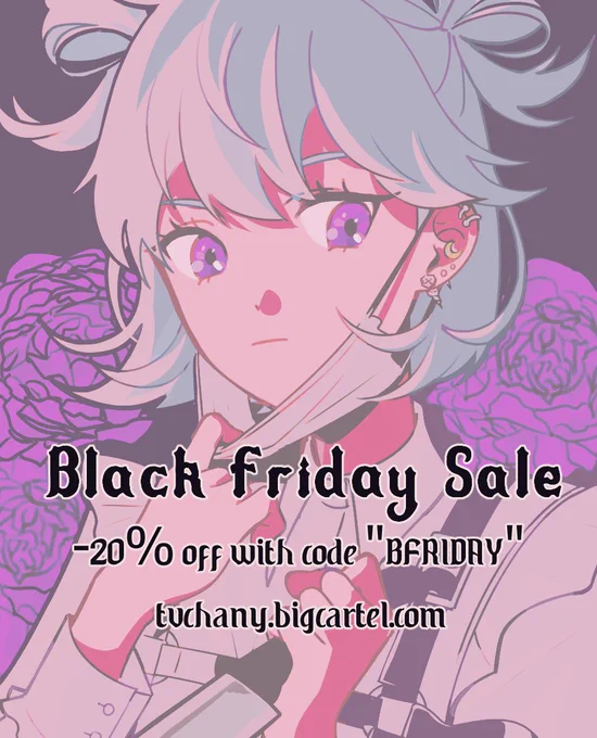 BLACK FRIDAY SALE❣️

Today you can get 20% off your order on my store with the discount code "BFRIDAY"!!

?https://t.co/tsxE0pFibB?

More prints and apparel available here:

INPRNT: https://t.co/bcbCGaDb0g
Teepublic: https://t.co/FUpaiPsX4k 