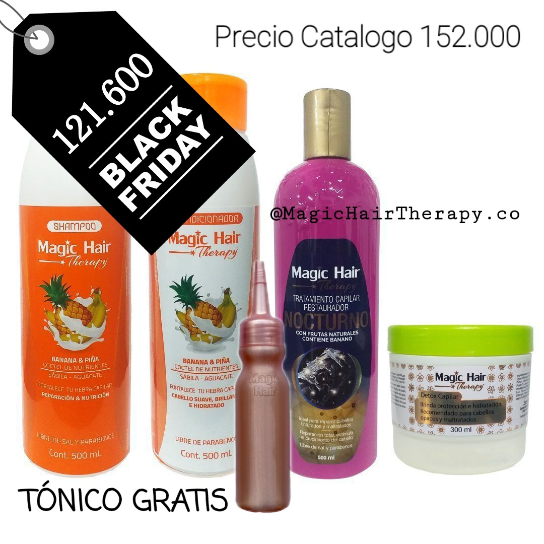 MagicHairCol's tweet photo. 🌸#BLACKFRIDAY MAGIC HAIR THERAPY 🌸
#Crecimiento #Anticaída #Reparación #Shampoo #Acondicionador #Repolarizador #Biotina #Colageno #Cejas #pestañas #Colombia #magia_en_tu_cabello #magichair #Magichairtherapy #Magiaentucabello #Cabellosano #Cabellolargo #viral #SiguemeYTeSigo https://t.co/c0crTjtnWJ