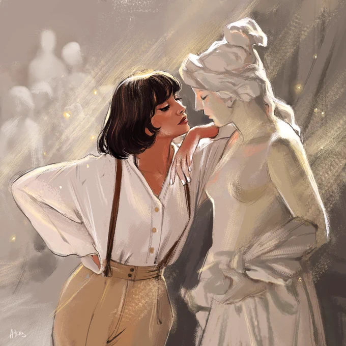 Let me see your most soft, angelic art and your most darkest evil art. I will start! 