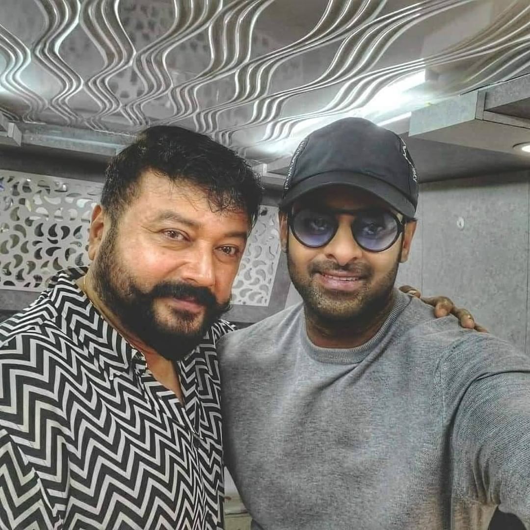 Prabhas with Jayaram