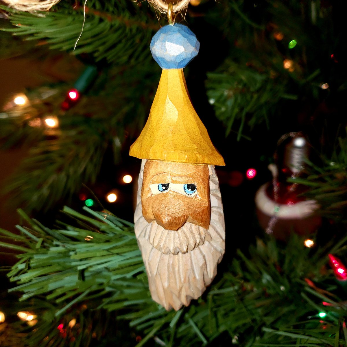 JillybeanRRTX's tweet photo. #OrnamentOfTheDay 
Another new face and color for my tree from @BendingLimb 
I think this is my favorite (so far... but every year I say that and get a new favorite from you!)
Support small business AND true craftsmanship with Rob's unique creations! https://t.co/pdxZDtVVge