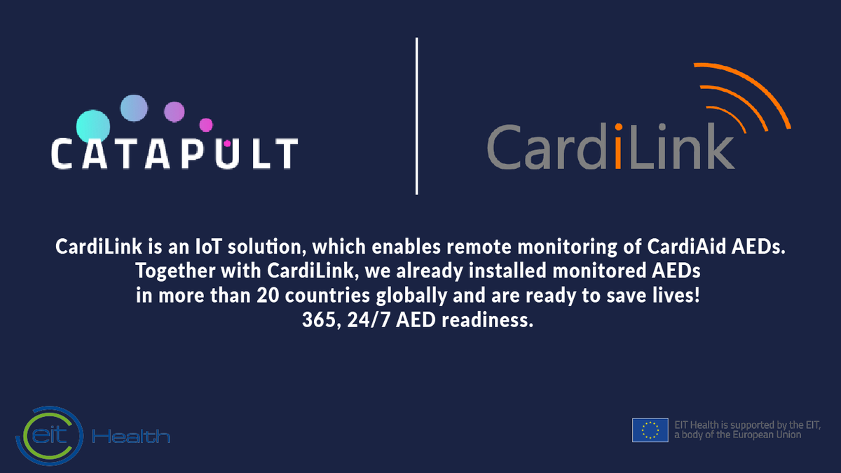 CardiAid AED tweet media