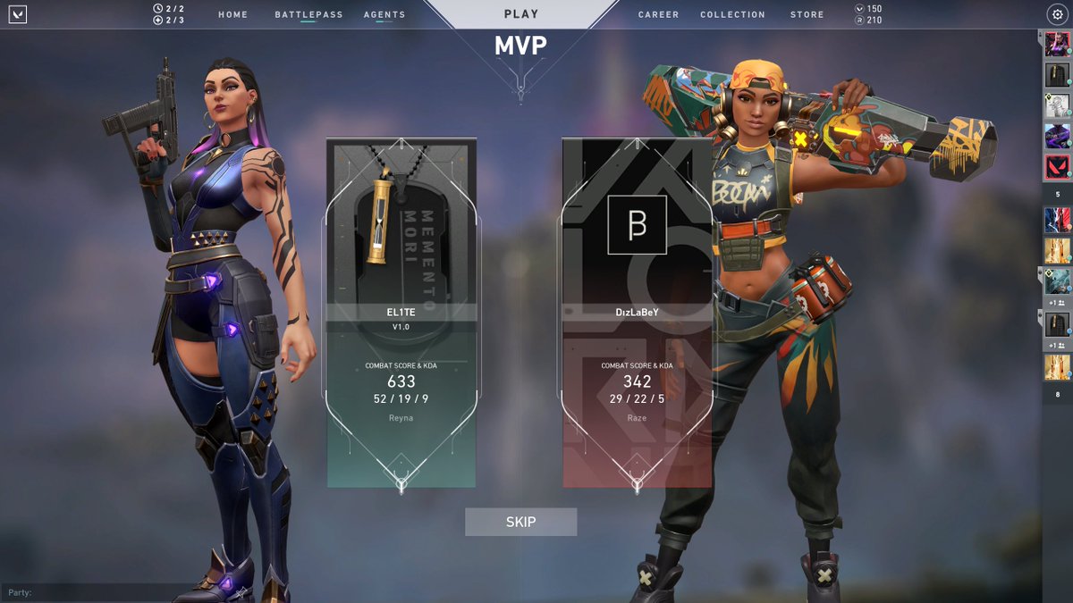 Im_EL1TE's tweet photo. New personal 52k record in @PlayVALORANT  ! 🔥🔥🔥 https://t.co/zPghh6COQK