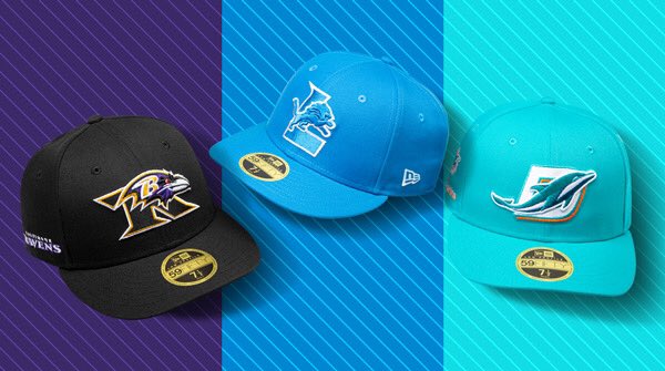 nfl logo mix hat