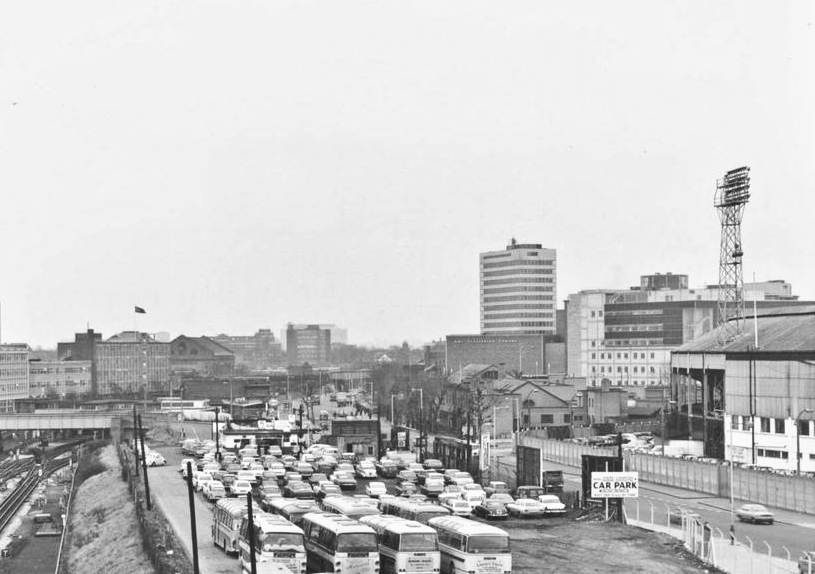 1971: #BBC Television Centre #WhiteCity Stadium, White City Station. Wood Lane, Shepherds Bush #w12