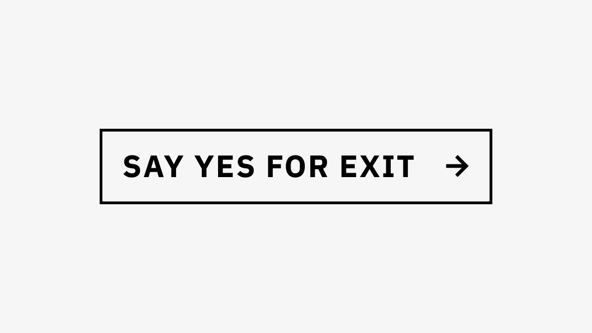 A counterfeit “yes” is one in which your counterpart plans on saying “no” but either feels “yes” is an easier escape route or just wants to disingenuously keep the conversation going to obtain more information or some other kind of edge.