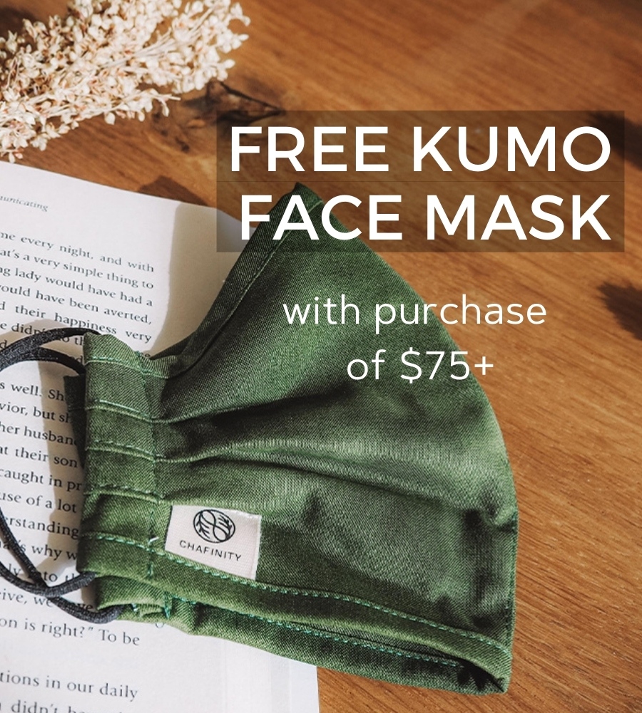 chafinity's tweet photo. In honor of introducing our new Chafinity Kumo Face Masks in the color of "matcha green", all orders over $75+ will come with this free gift!⁠

We will also add in ✧Free Shipping✧ for any orders over $50+ .⁠
⁠
Shop now, at https://t.co/X6ULgEt1vY  https://t.co/HkRhDT0JCo