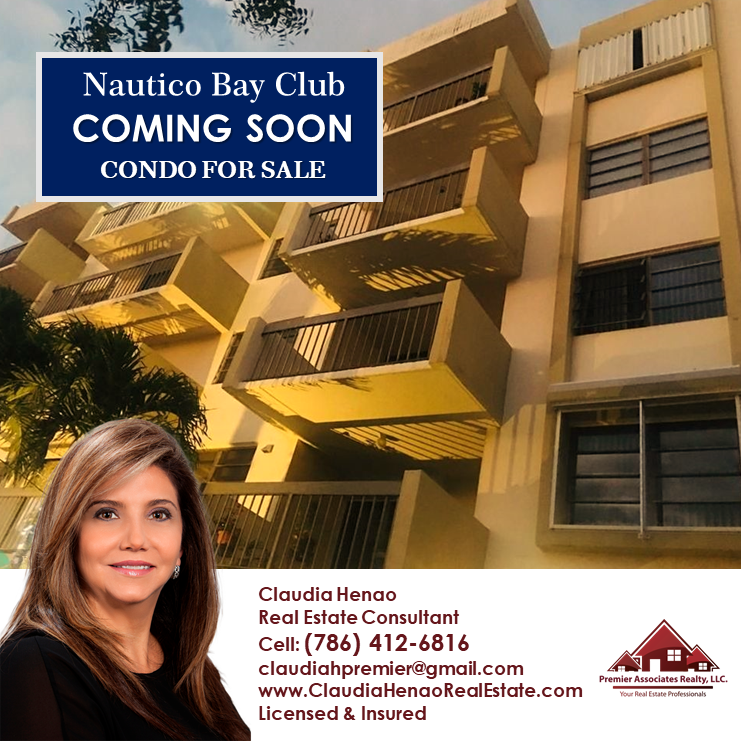 CHenaoRealtor's tweet photo. Coming Soon! Condo for SALE in Nautico Bay Club🏙️🤩! 6937 Bay DR # 208, Miami, FL.📌

Don't hesitate on calling for more information🙋🏼‍♀️.

📞(786) 412-6816

#sellingyourhome #sellingyourhometips #sellingprocess #homeselling #homesellers #homesellertips #realestateadvice #newhome https://t.co/fll2L3AN0n