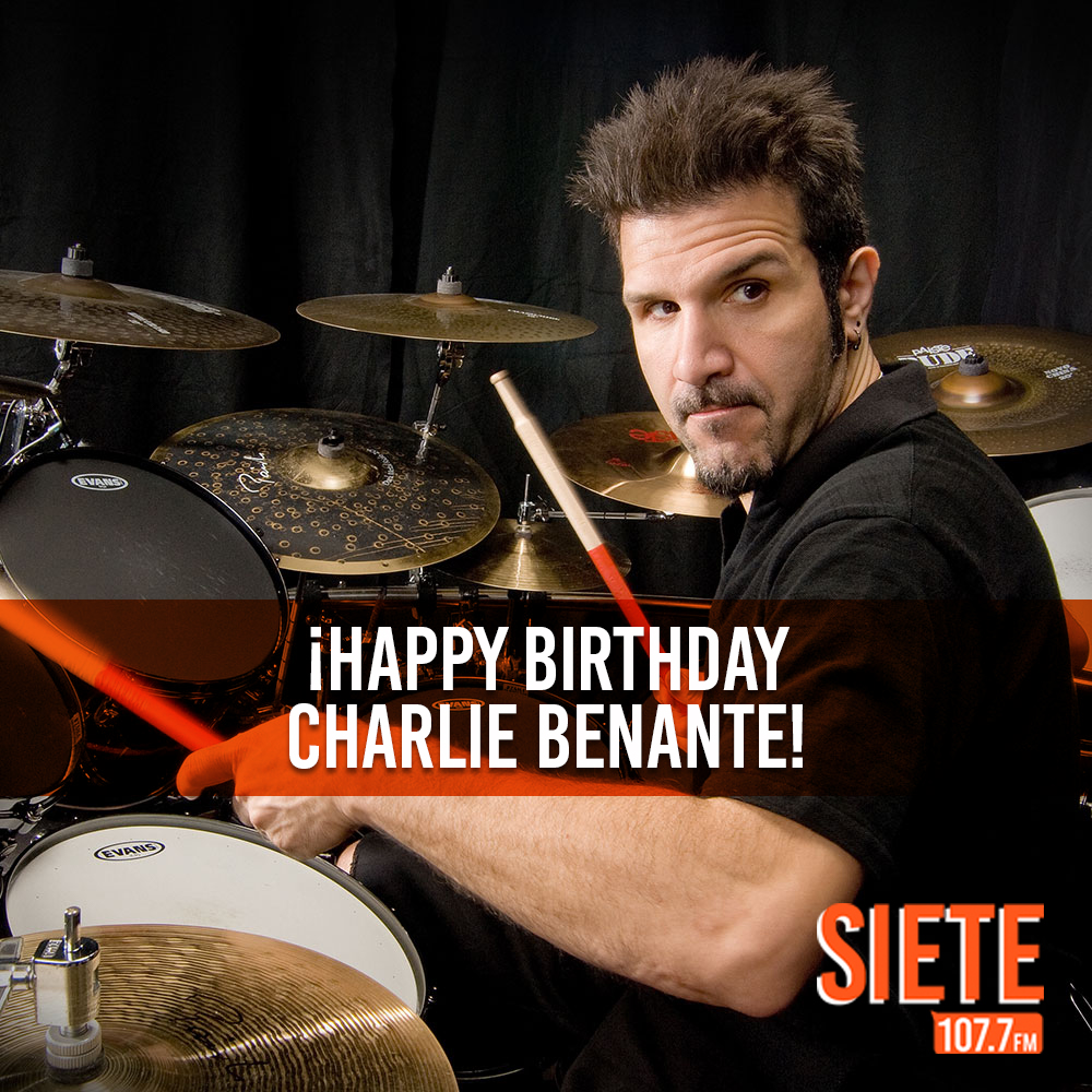 Un 27 de noviembre de 1962 nace el baterista de thrash metal Charlie Benante. ¡Happy birthday! 
