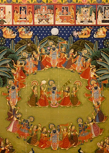no being & any emotion of man & woman. In Brahmānḍa Purāṇa, Divine Mother Śrī Lalitā said that it is She Herself who played the flute & mesmerized all the Gōpīs. That state, which is beyond the human biological framework & passions, in which everything is Brahman.*The End*
