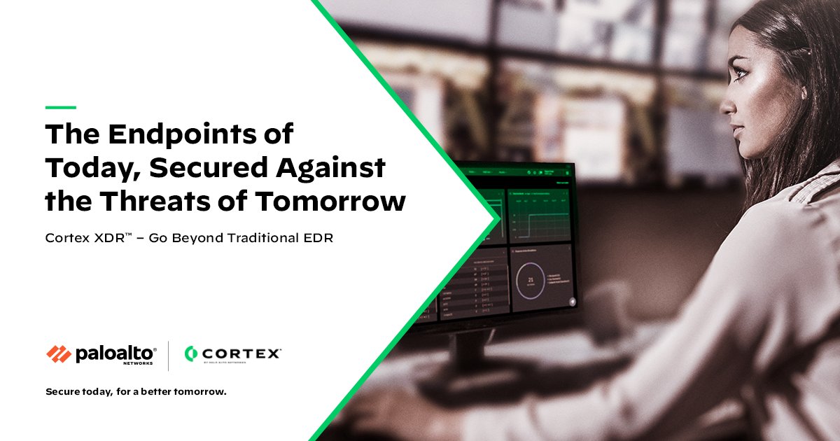 PaloAltoNtwks's tweet photo. Don’t confine your investigations to the endpoint. See why XDR is the future of threat detection and response → https://t.co/MKqAwTvsh2 https://t.co/BhFo3KmHz0