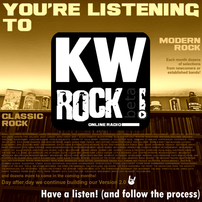 KWFMdotNET's tweet photo. π #KWROCK #radio beta βΆοΈ https://t.co/orruxxIol4
NON-STOP NEW ROX & KLASSIX
NO talk | NO ads βοΈ
.
πΈ #Rock #HardRock #HeavyMetal #Punk #HardCoremusic #Metal
.
#OnlineRadio #InternetRadio #WebRadio #RockRadio
#PlayItLoud #ListenNow #ModernRock #ClassicRock #NewRox #Klassix https://t.co/Dl5mCPGXOU