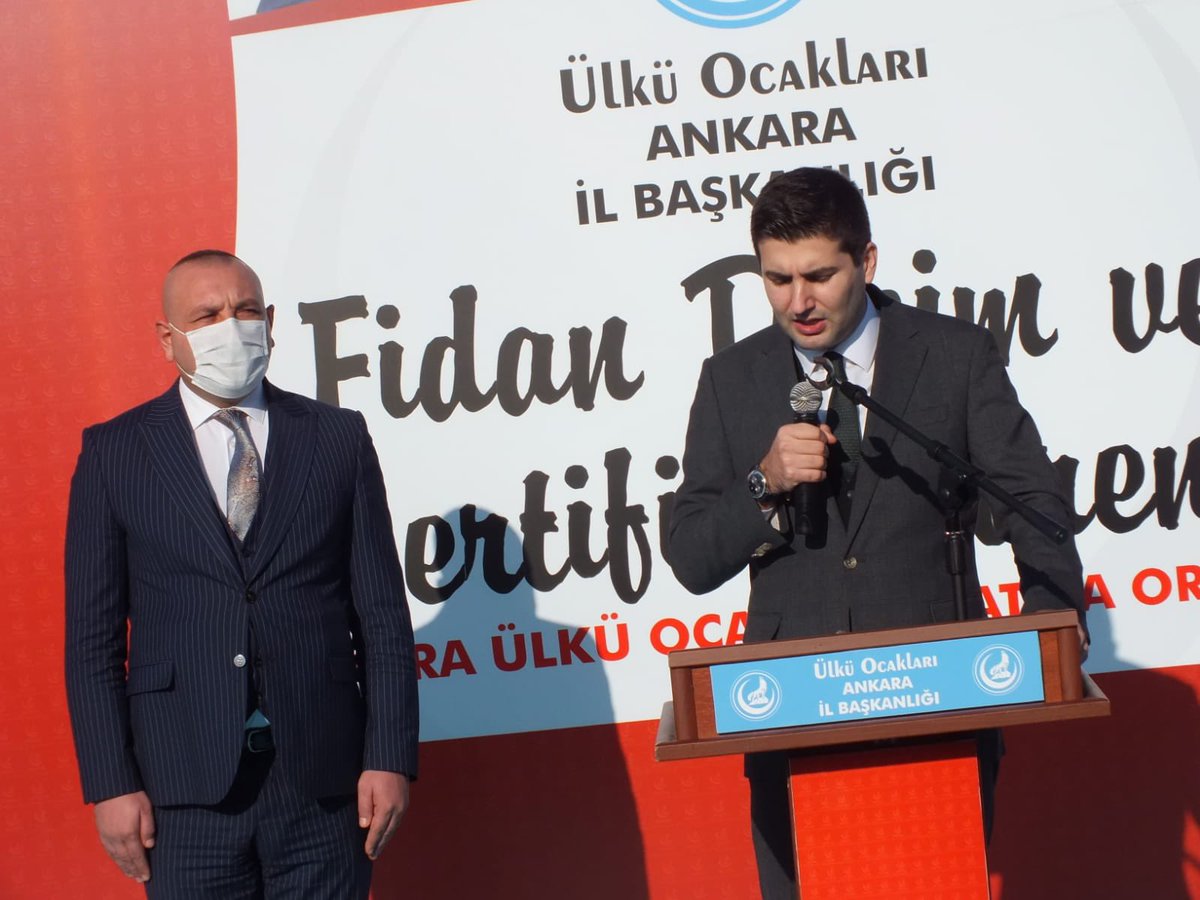 Abdullahyuksll's tweet photo. Ülkü Ocakları Ankara İl Başkanlığı olarak Atatürk Orman Çiftliği’nde kurduğumuz Hatıra Ormanın'da 1000 Fidan Dikimi ve Sertifika Törenimizi gerçekleştirdik. Diktiğimiz fidanların geleceğin Ülkü neferlerine nefes olmasını dileriz. https://t.co/yOmy1q5hAC